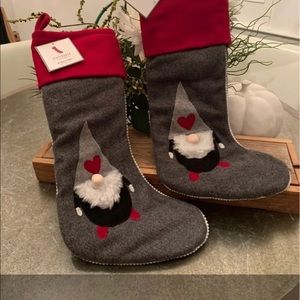 STOREHOUSE  GNOME CHRISTMAS STOCKINGS SET